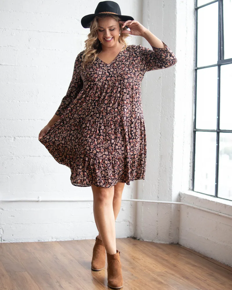 Issy Tiered Tunic Dress - Final Sale!