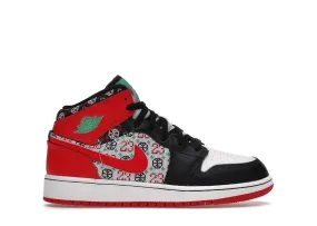 Jordan 1 Mid Se Ugly Christmas Sweater (Gs)