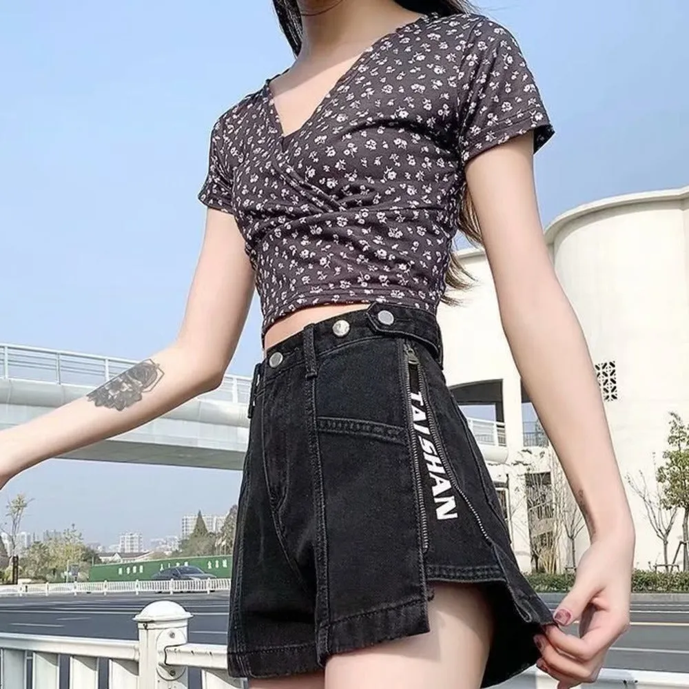 Julia Fashion - Fashion New Summer Denim Shorts