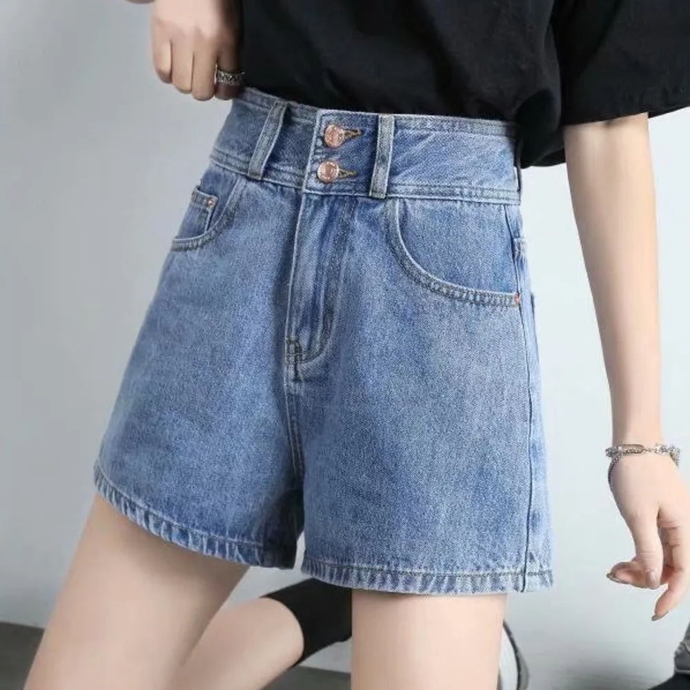 Julia Fashion - Fashion New Summer  Wigh Leg Jeans Shorts