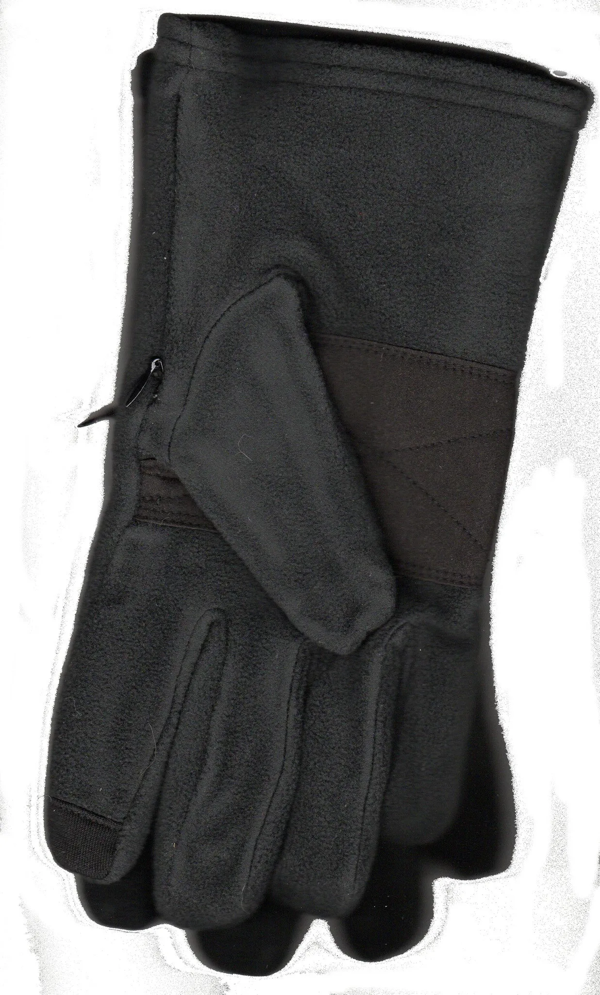 Lauer Gloves Mens Microsuede on Stretch Microfleece with Touch Senor