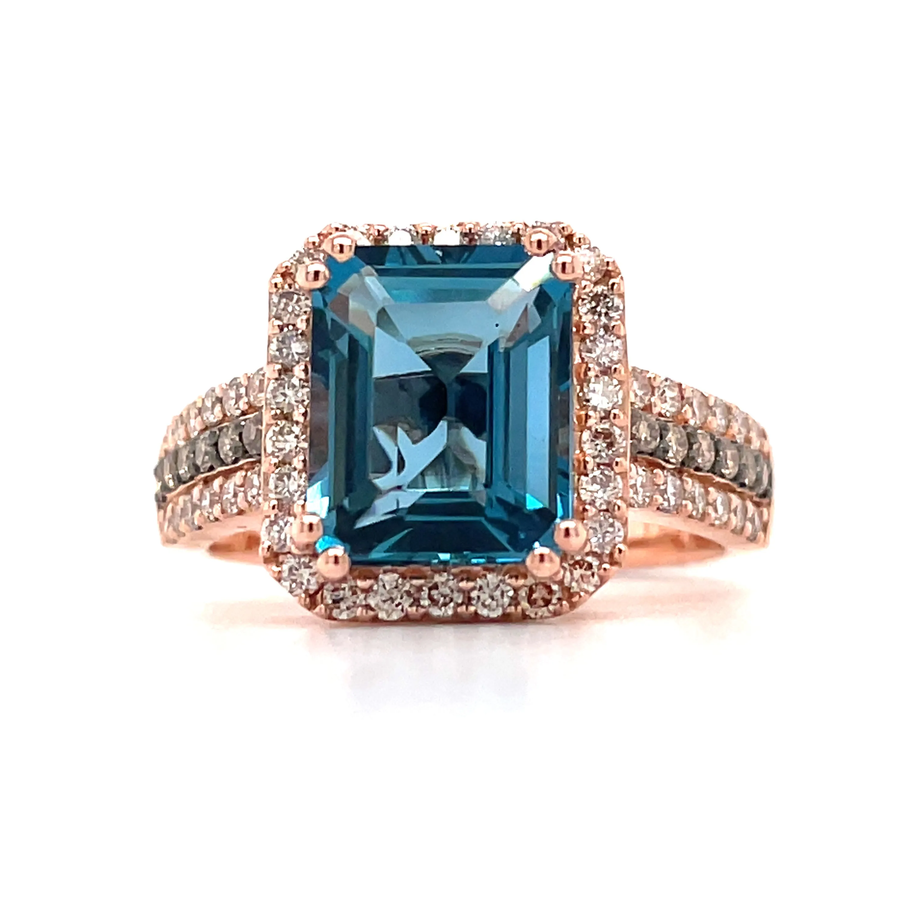 Le Vian Creme Brulee® Ring featuring Deep Sea Topaz