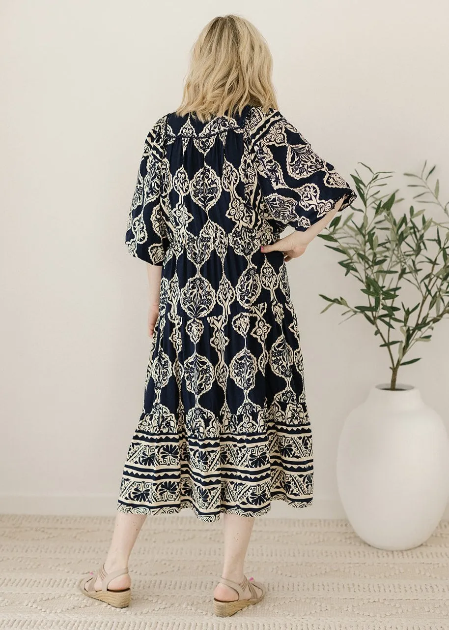 Lewis Maxi Dress in Avalon