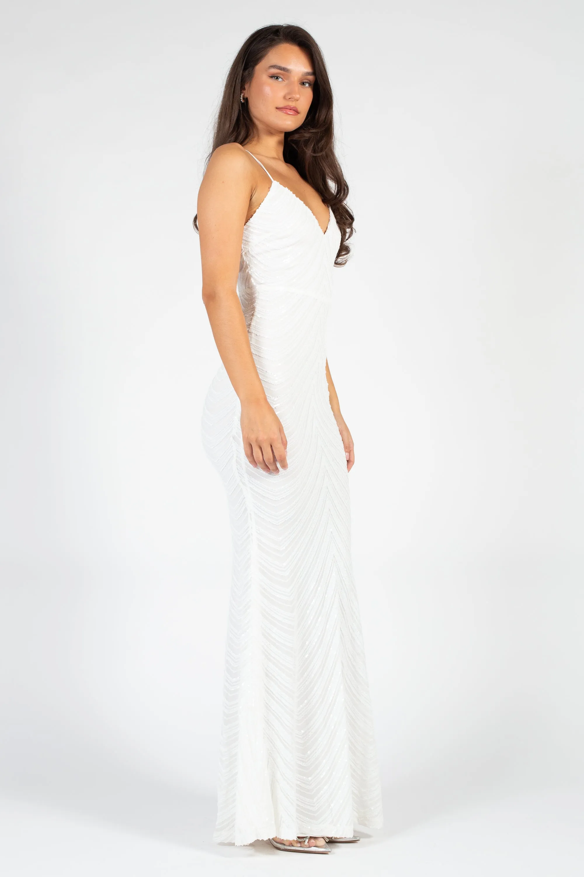 Lexia Sequin Maxi Gown