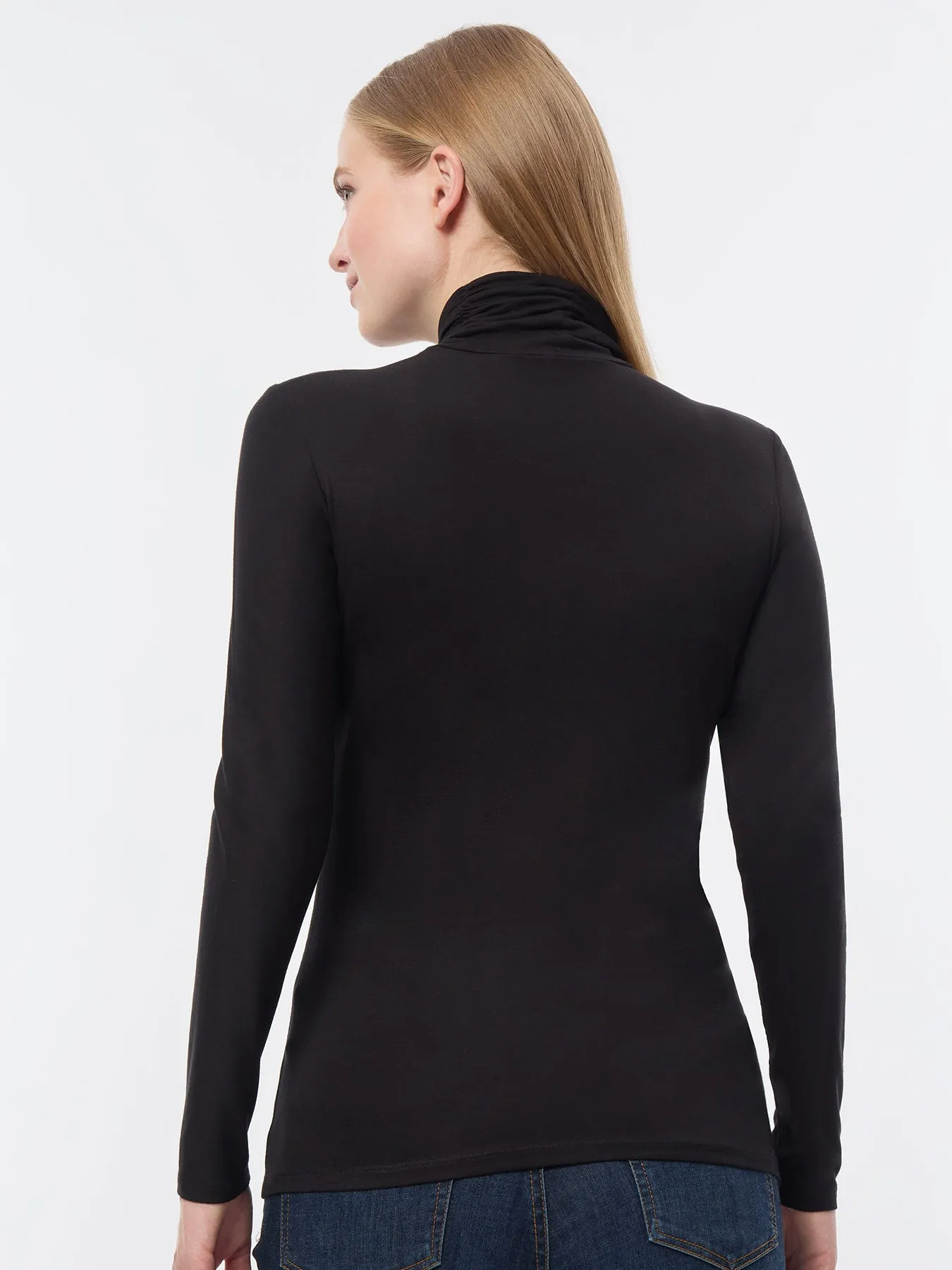 Long Sleeve Turtleneck Top