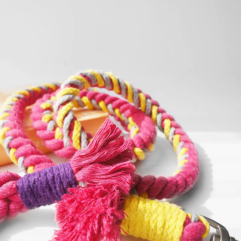 Loofie Colorful Dog Leash: Eco-friendly, Stylish, and Comfy