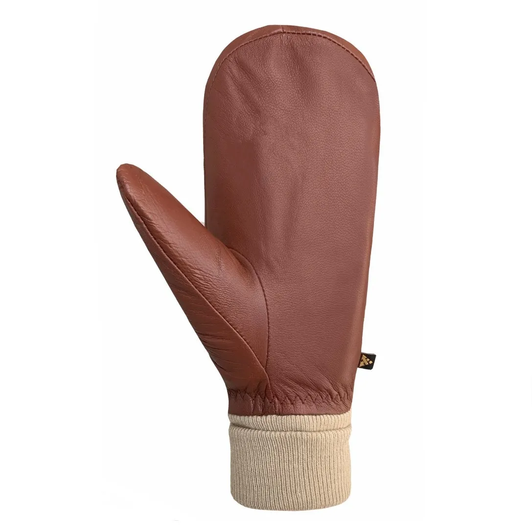 Luna Mitt - Cognac/Cream