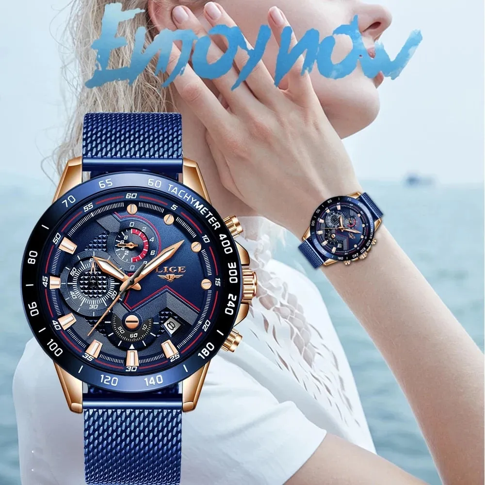 Luxury Fashion Women Waterproof  Watches