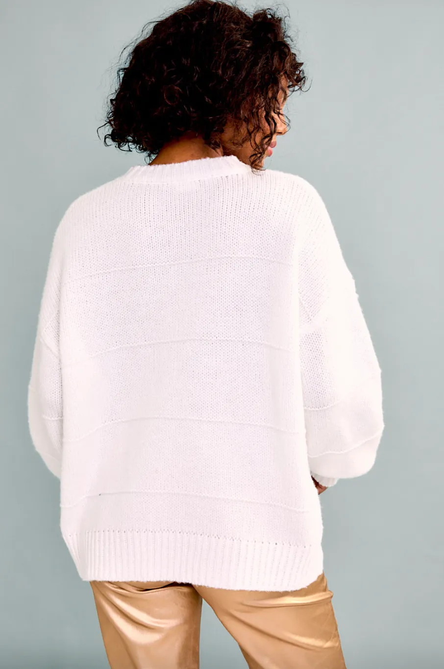 mabel oversized crewneck sweater