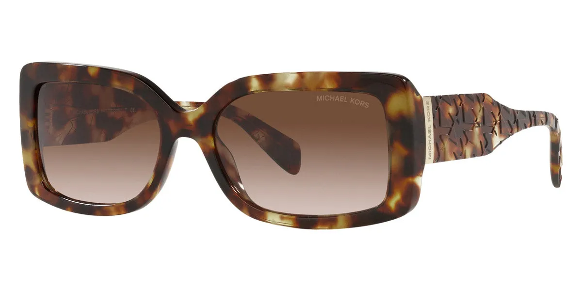 Michael Kors Women's MK2165-302813-56 Fashion 56mm Jet Set Tortoise Sunglasses