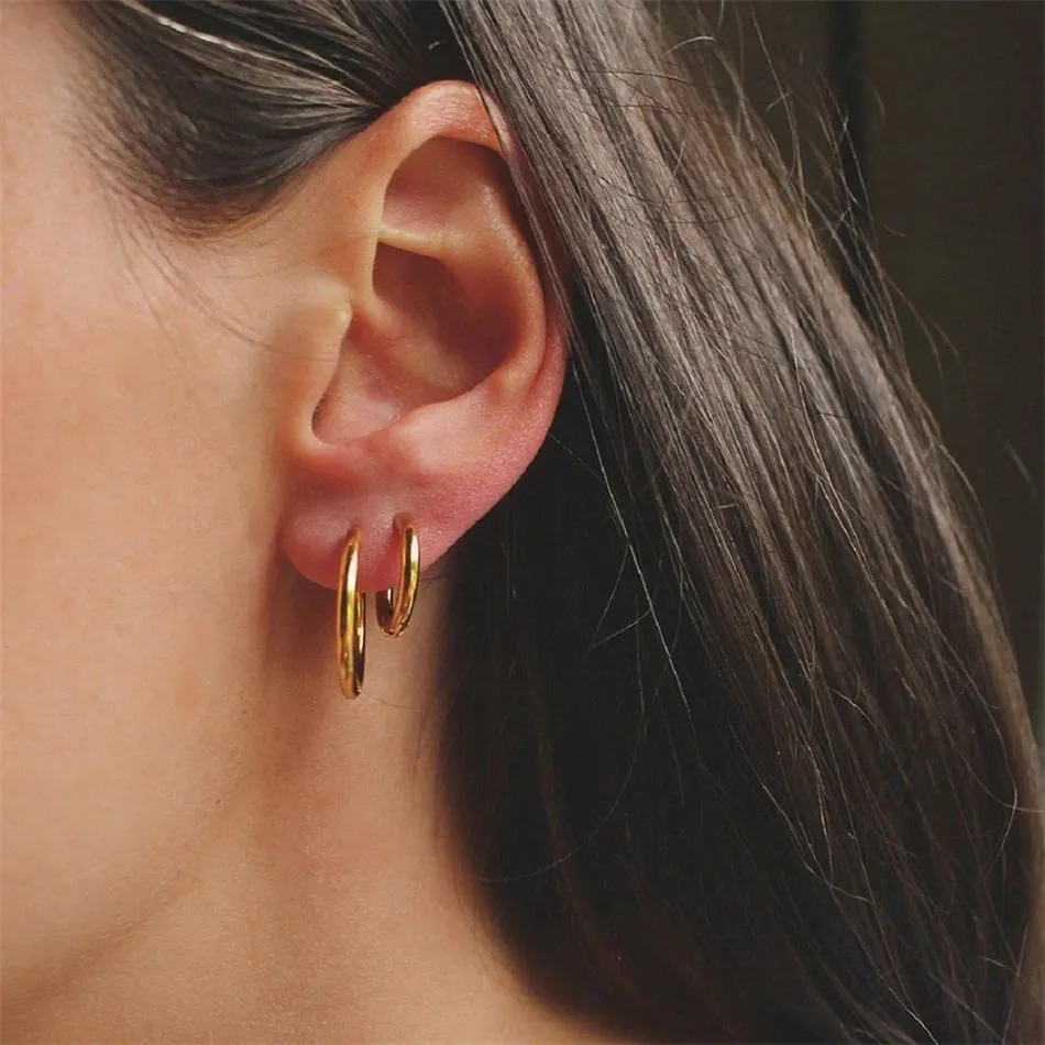 Minimalist Hoop Earrings