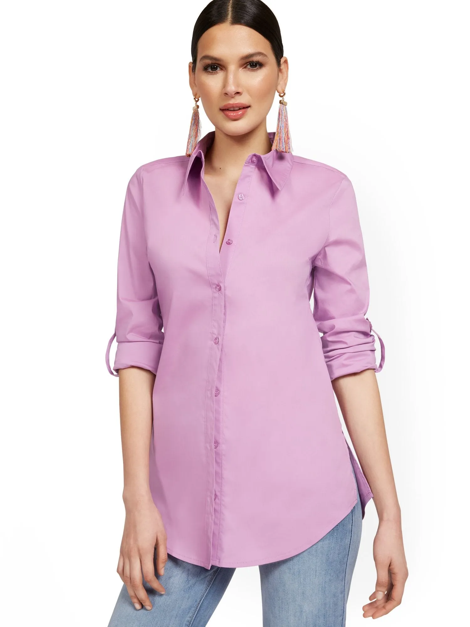 Modern Madison Tunic Shirt - 7th Avenue