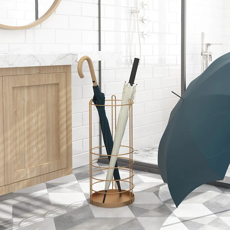 Modern Round Cage Umbrella Stand