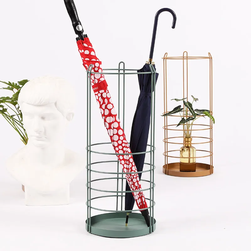 Modern Round Cage Umbrella Stand