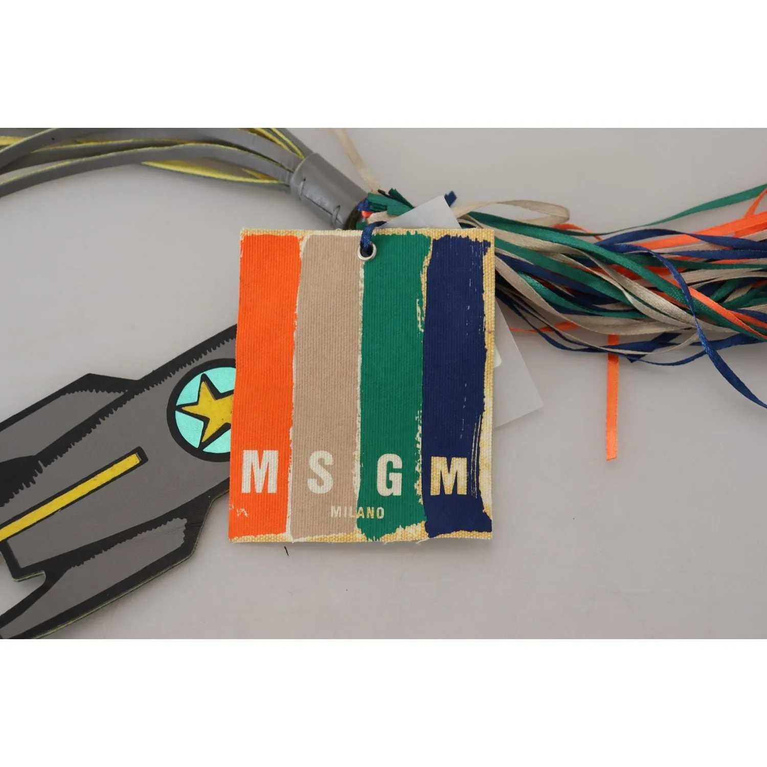 MSGM Chic Multicolor Keychain & Bag Charms