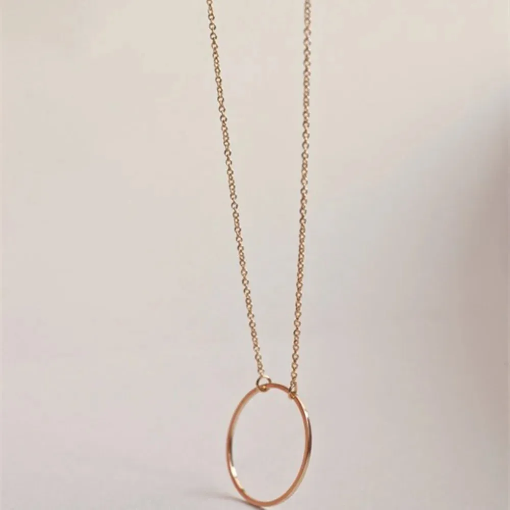 New Fashion Steampunk Cheap Round Minimalist Women Necklake