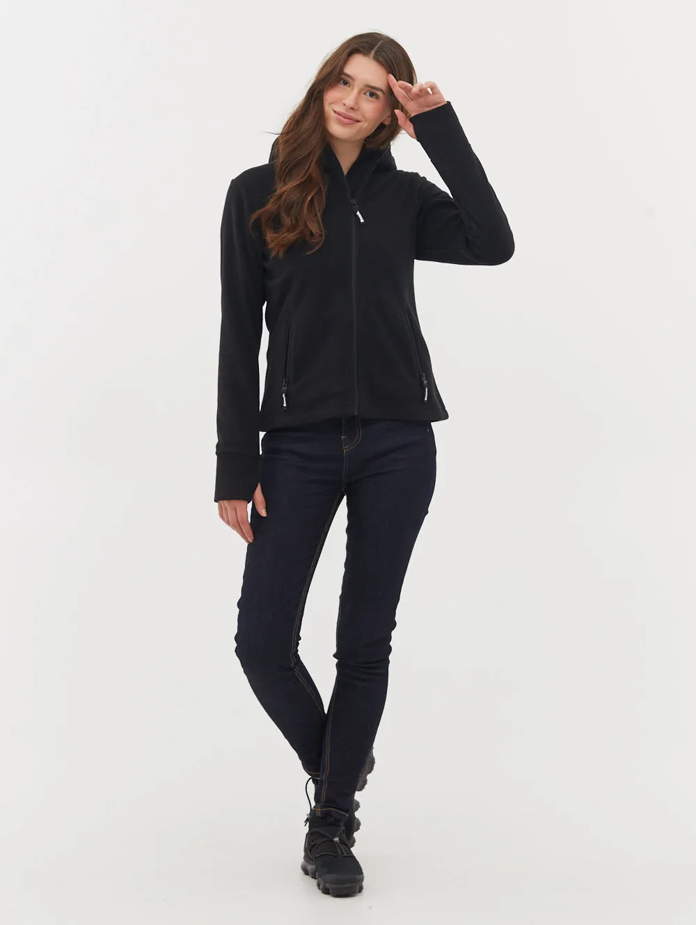 Ninja Microfleece Asymmetric Zip-Up -