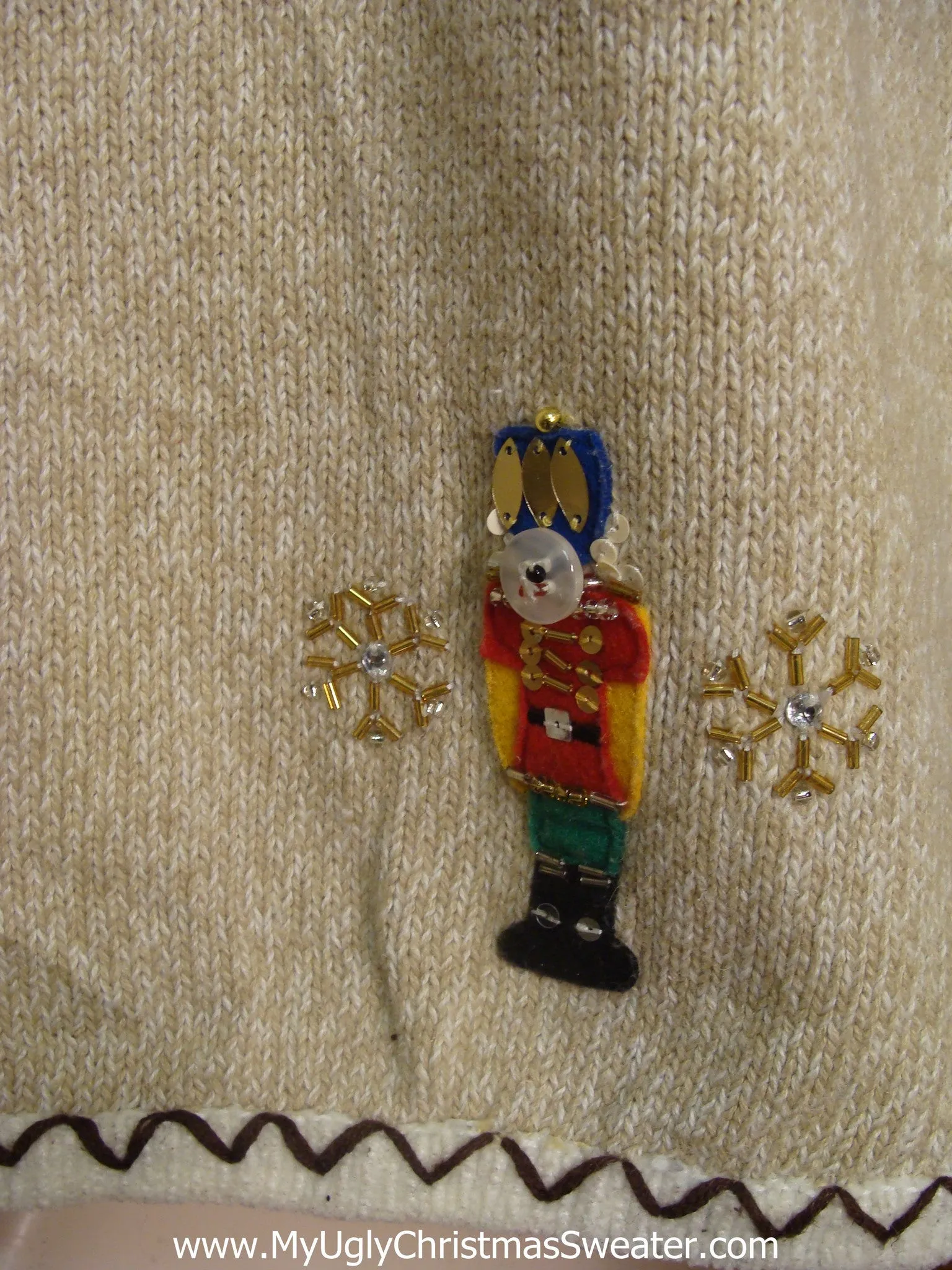 Nutcracker Funny Christmas Sweater Vest