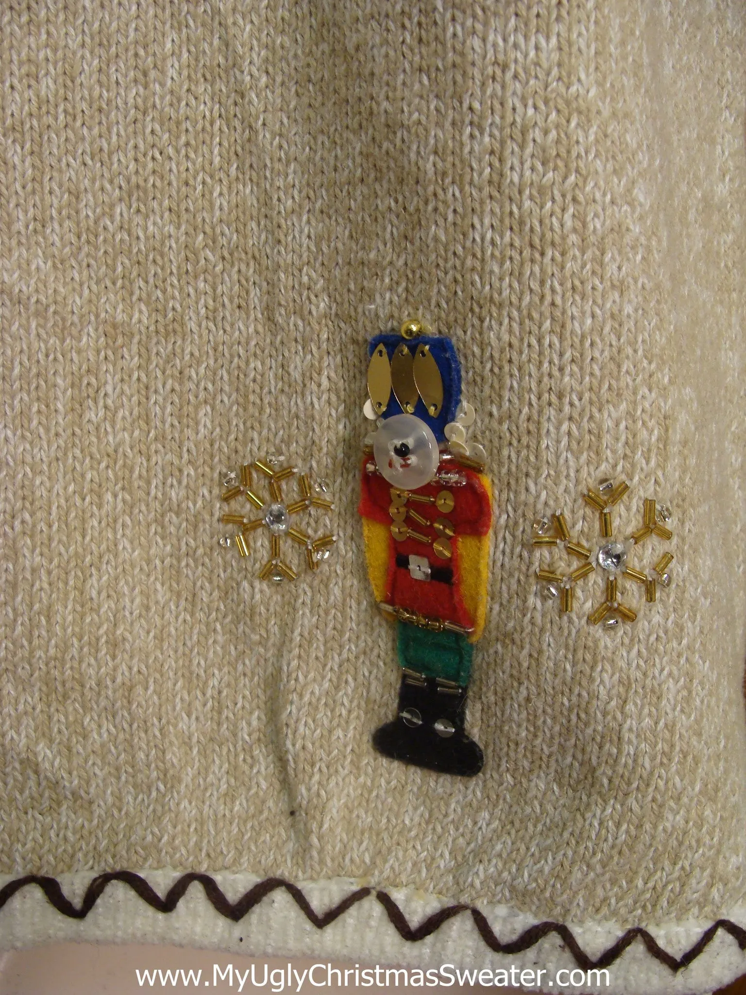 Nutcracker Funny Christmas Sweater Vest