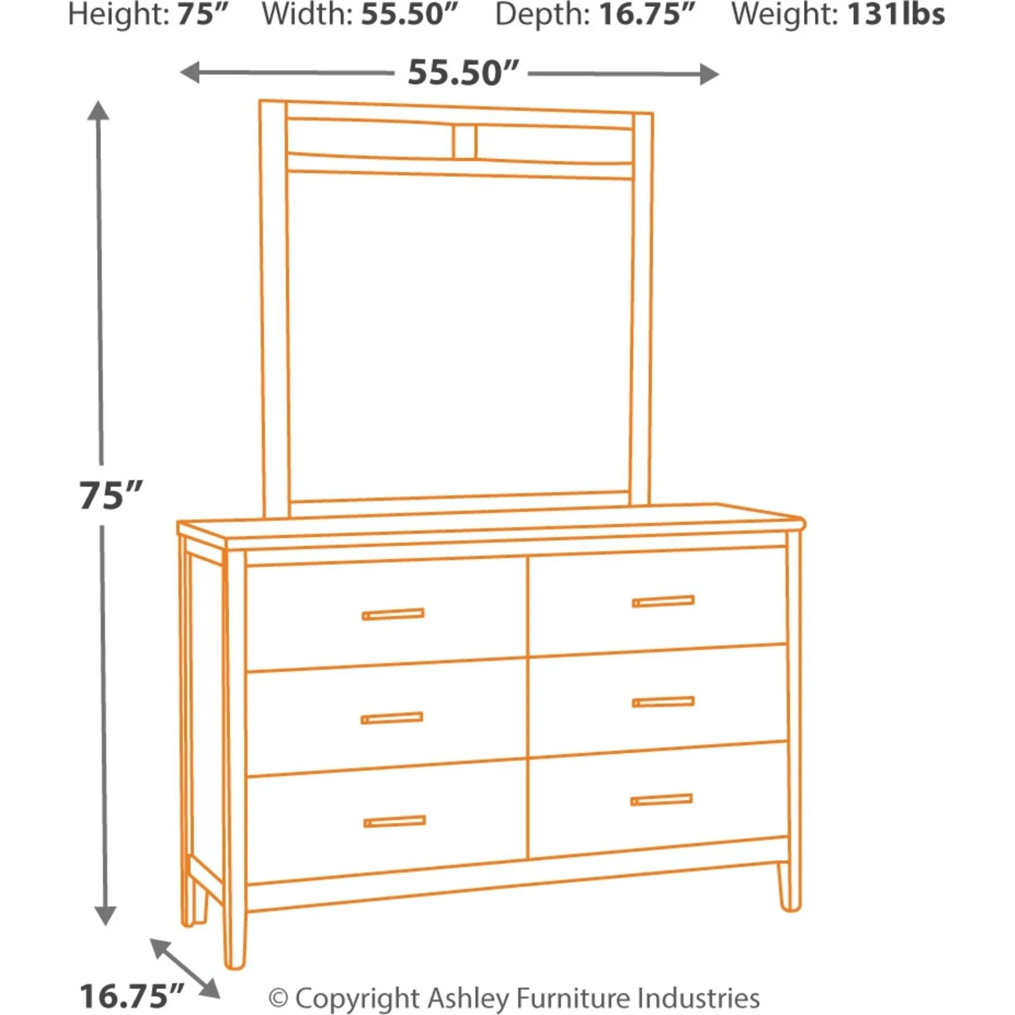 Olivet 5 Piece Queen Bedroom