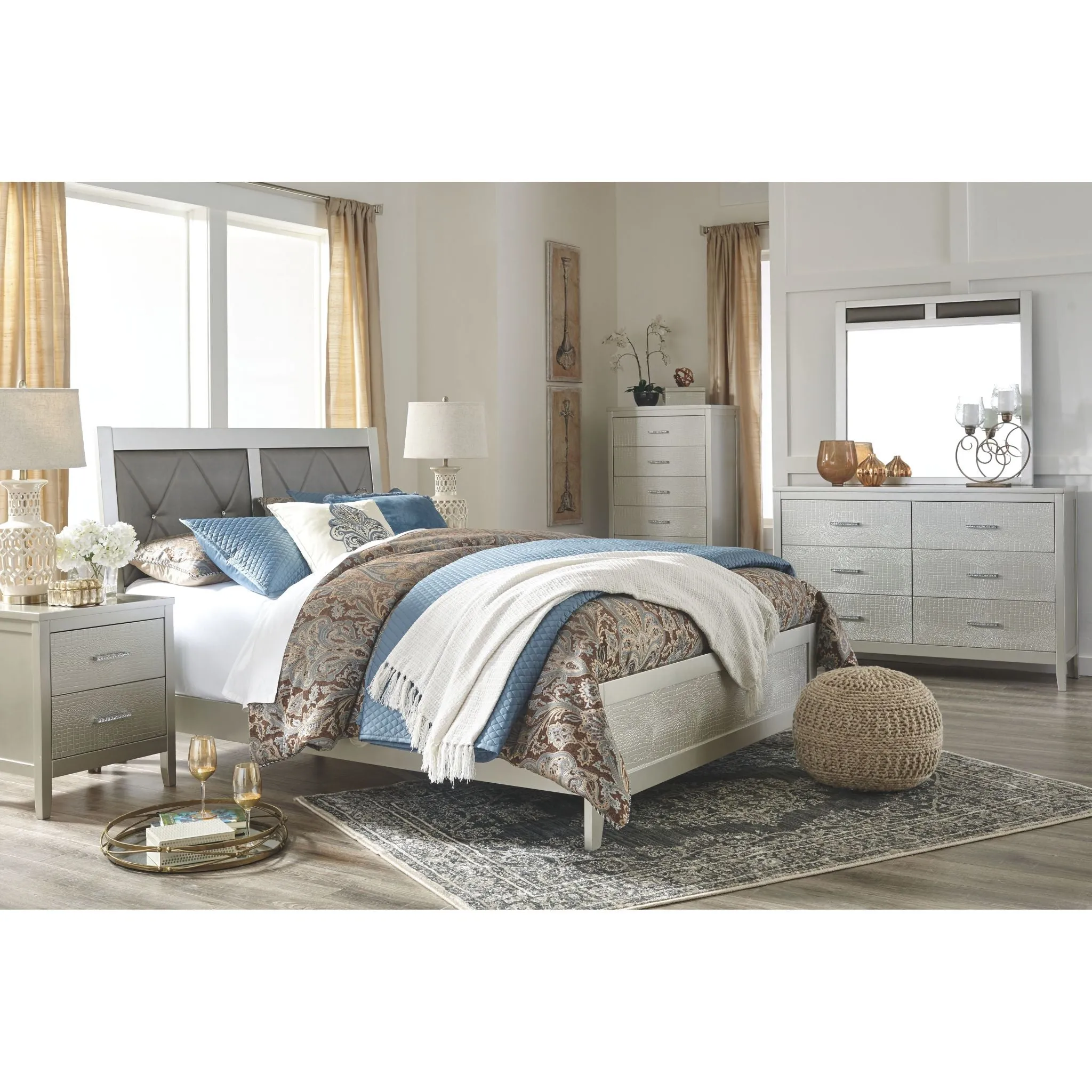 Olivet 5 Piece Queen Bedroom