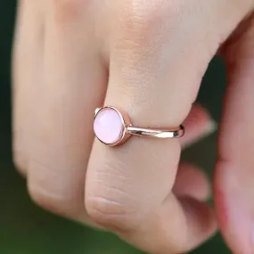 Pink King Luxury Infinite Knot Ring