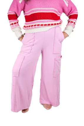 Pink Oversized Pants