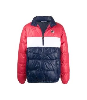 Puccio Colour Blocked Over Peacoat Head Puffa Jacket