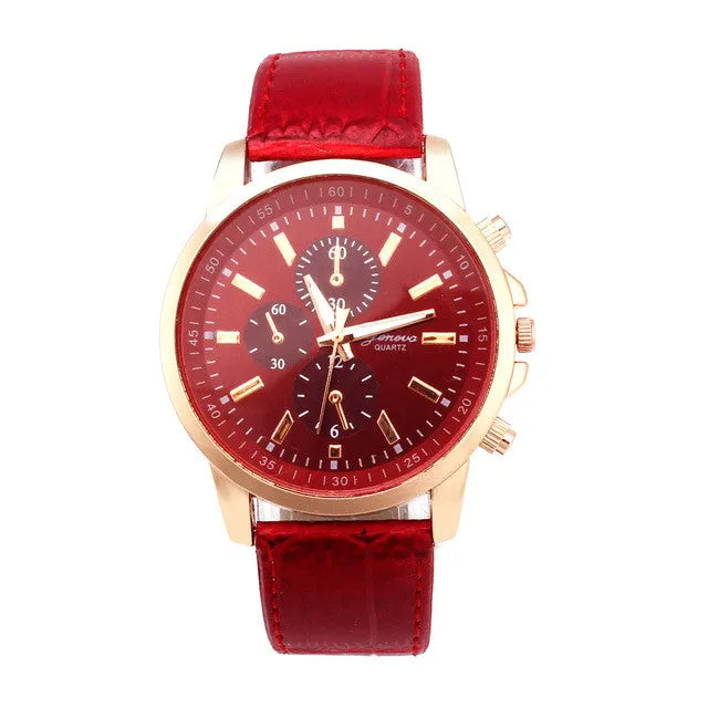 Quartz Fashion  Luxury Watches Women Men Analog