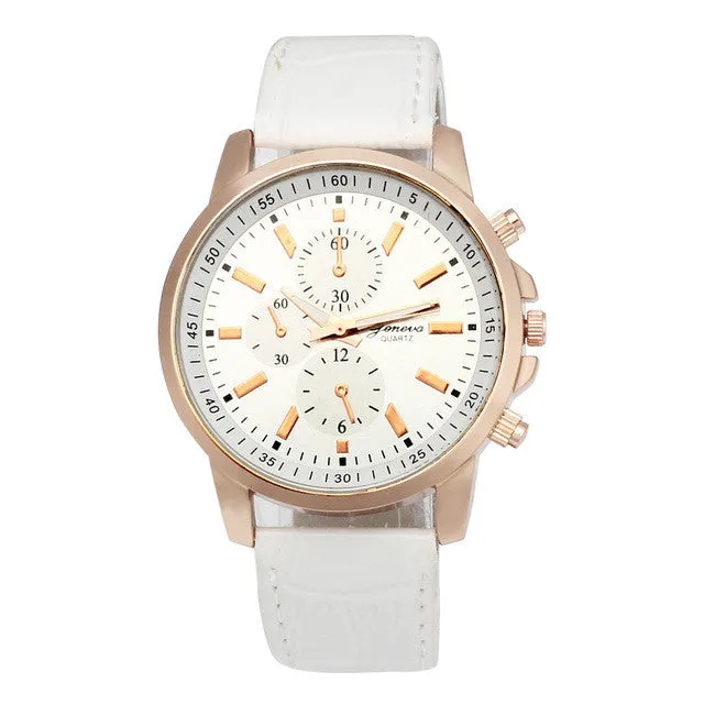 Quartz Fashion  Luxury Watches Women Men Analog