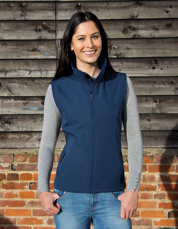 R232F Result Women's Softshell Vest