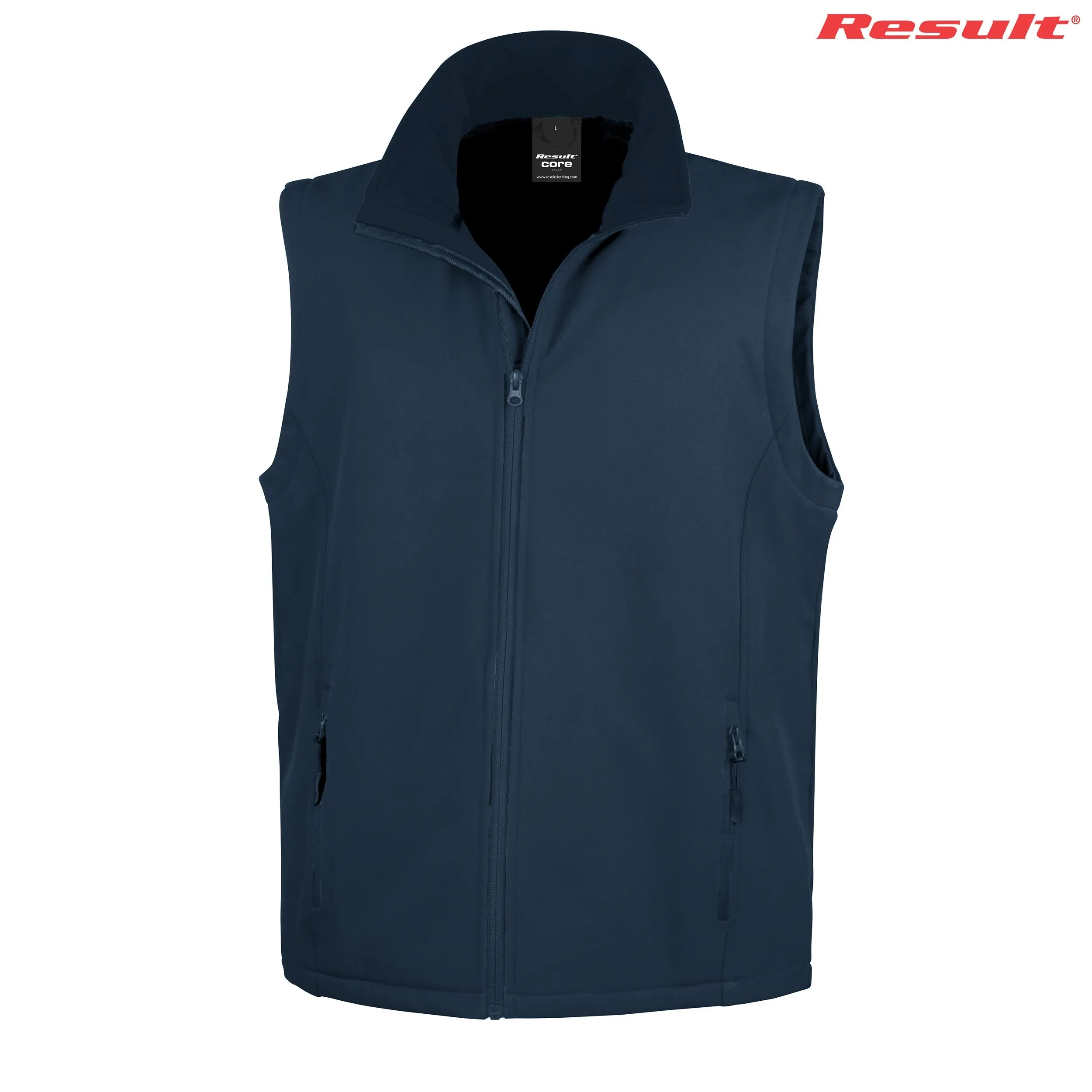 R232M Result Adult Printable Softshell Vest