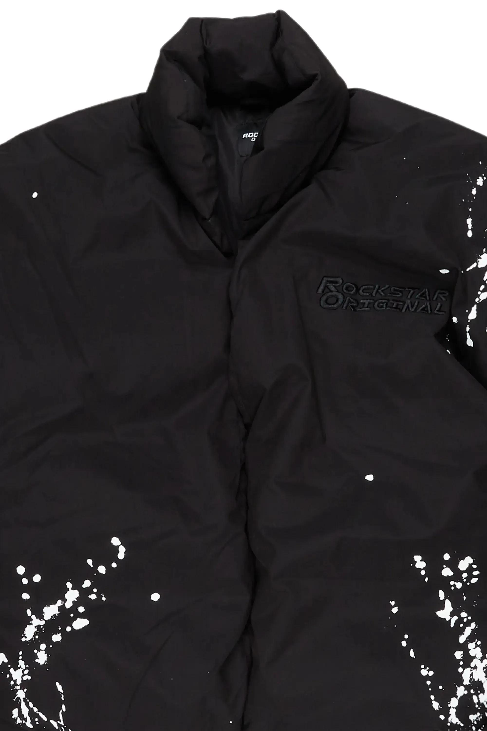 Rabbie Black/White Puffer Jacket