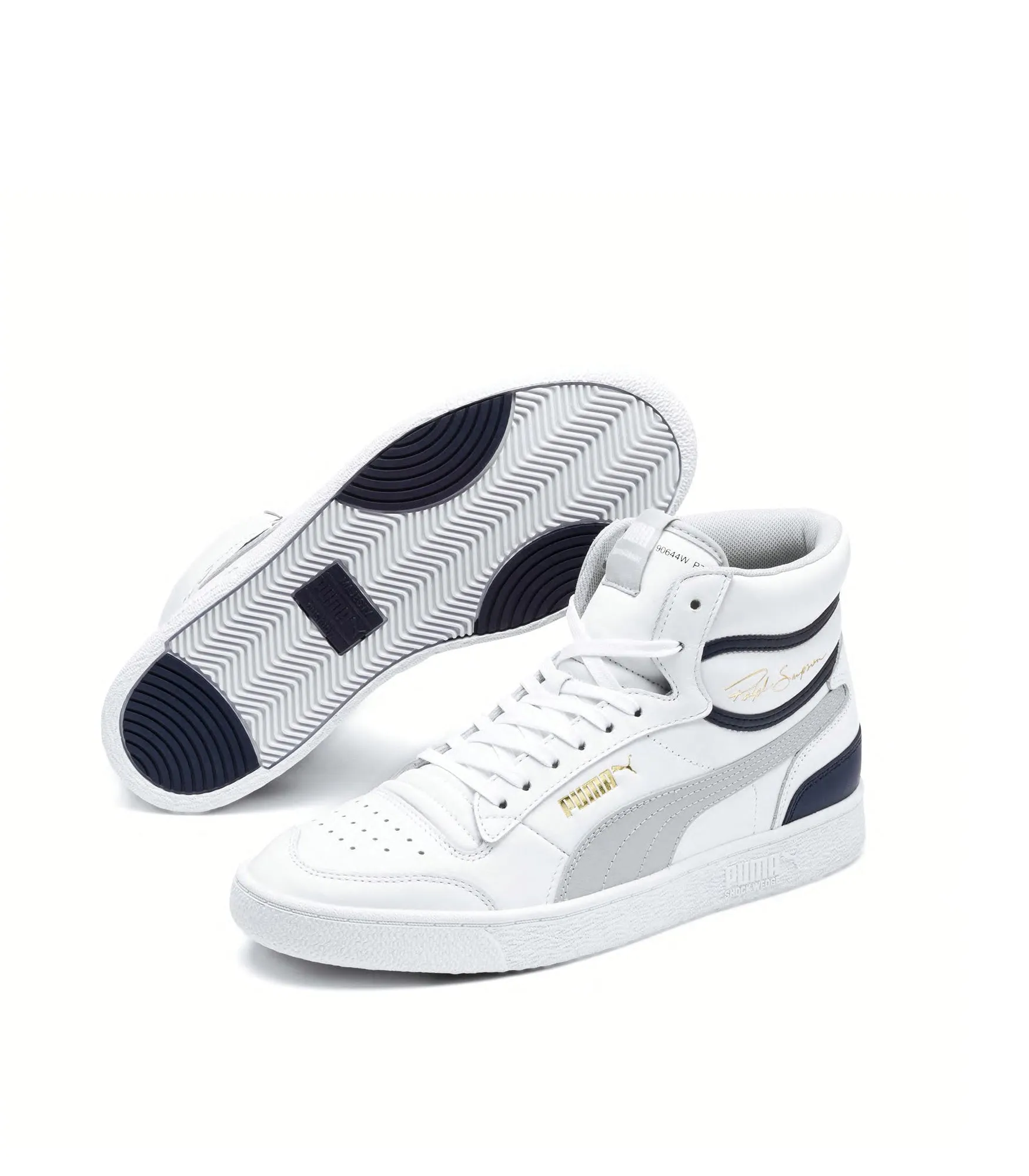 Ralph Sampson Mid - Puma White/Gray Violet/Peacoat