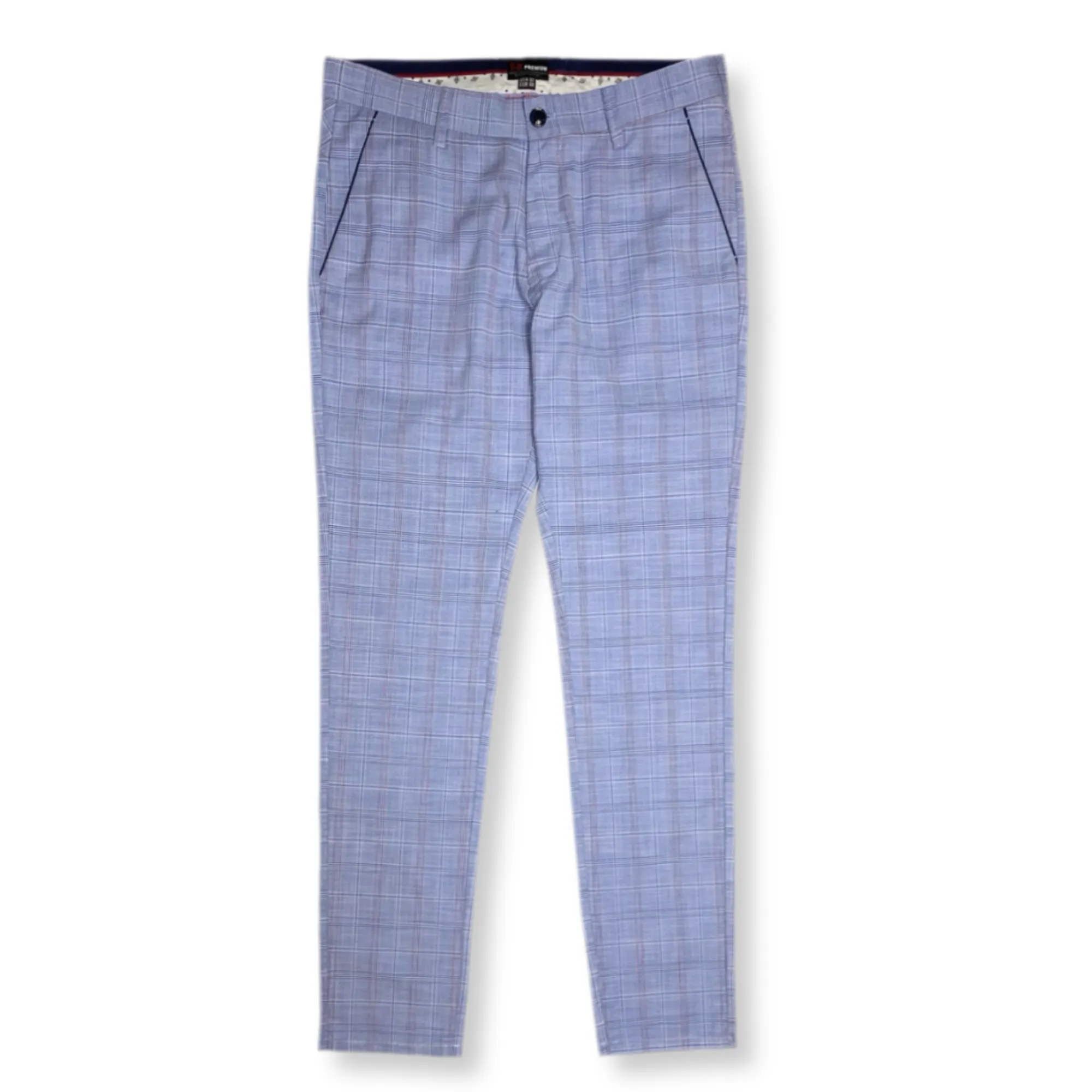 Remi Slim Fit Plaid Pants