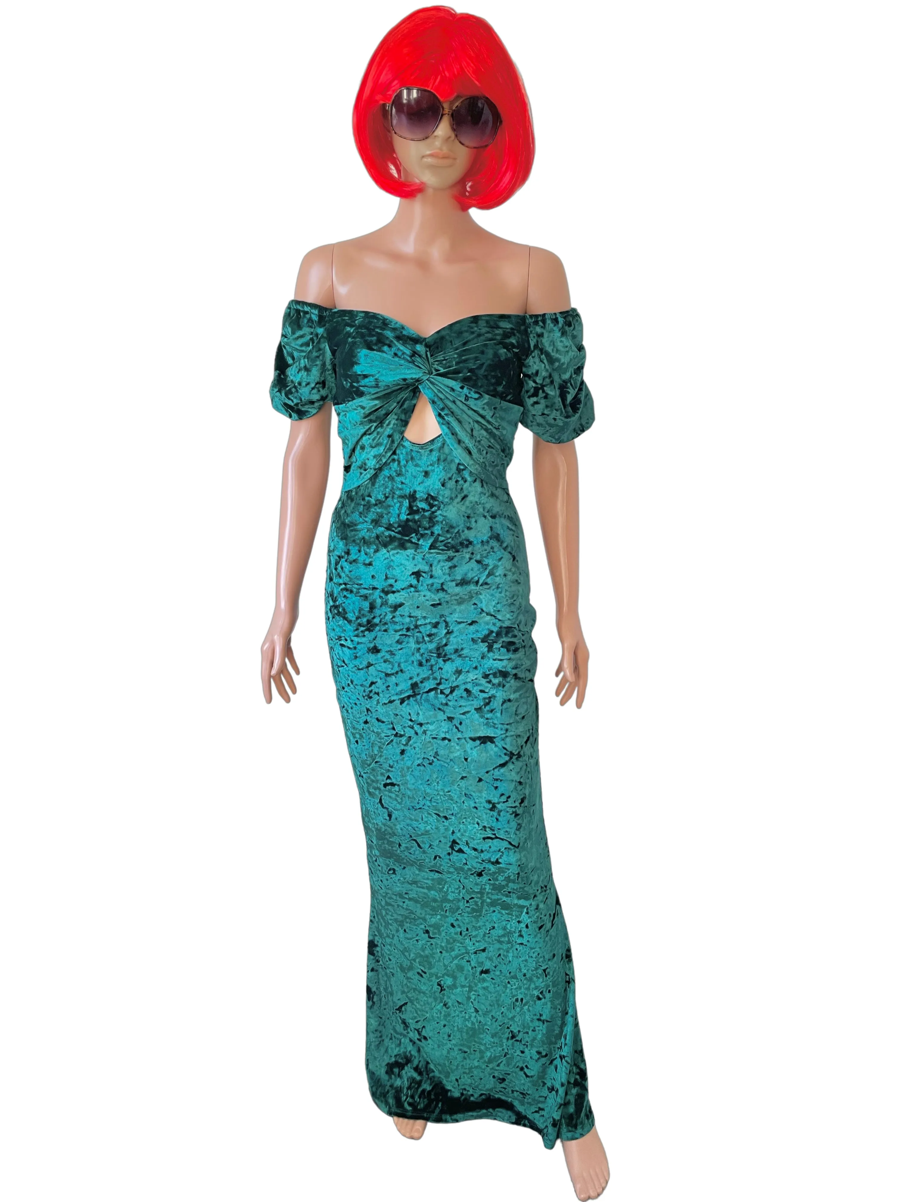 RENT Emerald TALL maxi dress