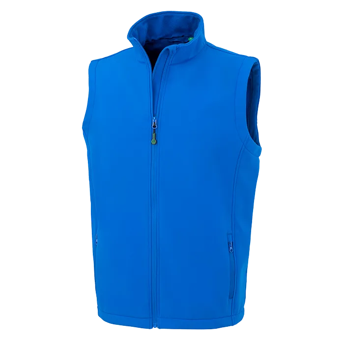 Result Men's Recycled 2-Layer Printable Softshell Bodywarmer