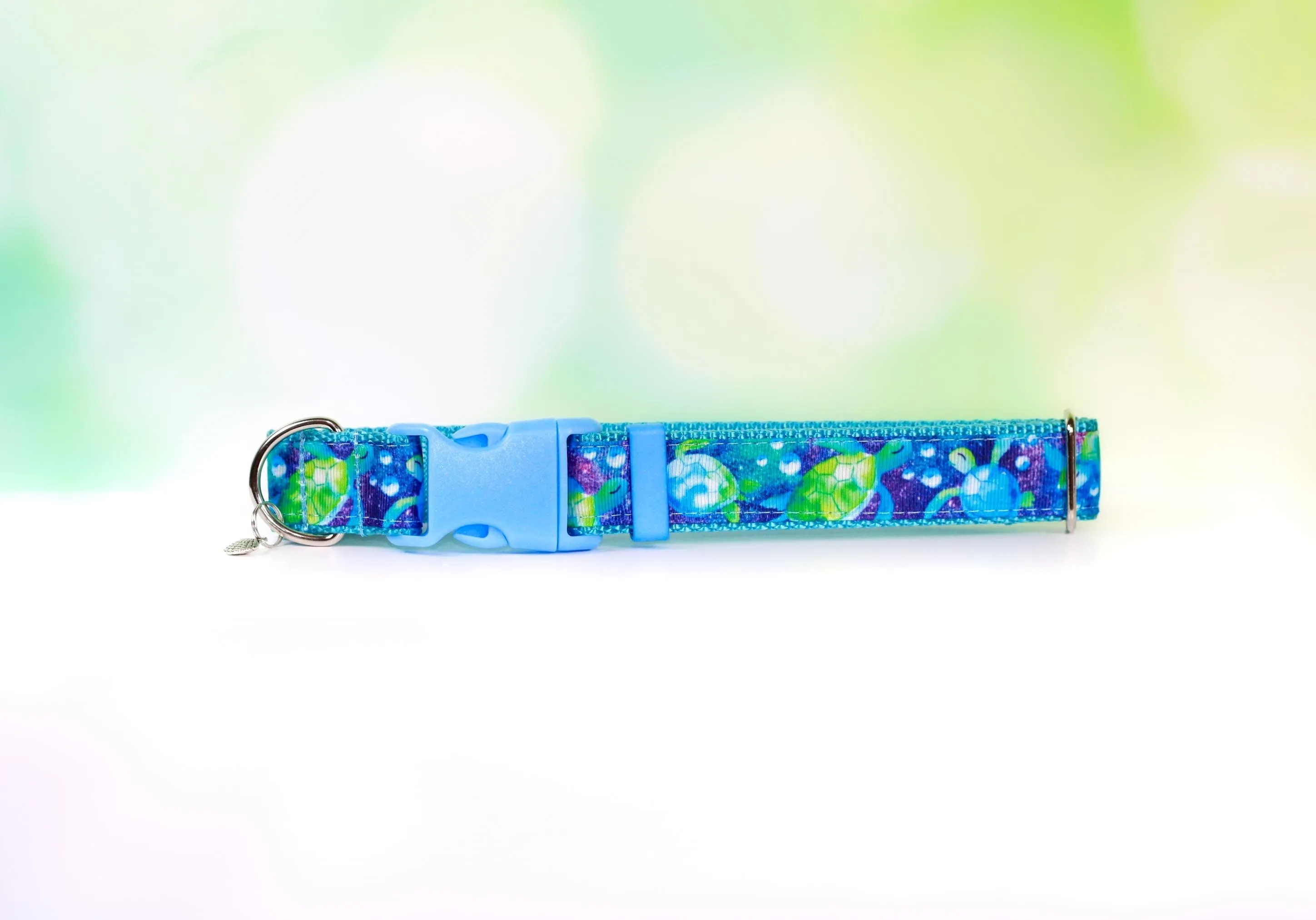 Sea turtle collar, Dog collar, Cat collar, Turtle, Galaxy, Space, Galaxy dog collar, Galaxy cat collar, Breakaway cat collar, Summer collar