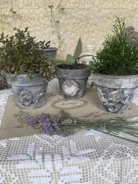 Shabby Chic Vintage Planter