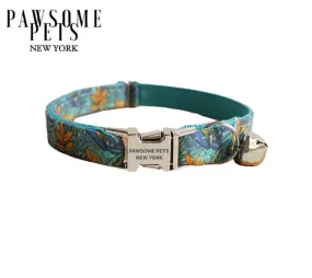 SMALL SIZE DOG & CAT COLLAR- TURQUOISE BLUE