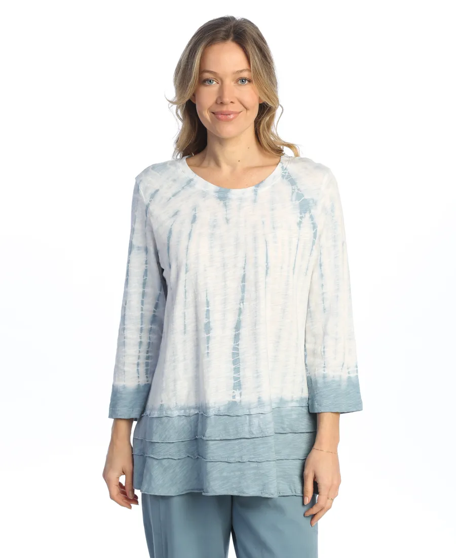 Storm Mineral Washed 100% Cotton Slub Layered Tunic