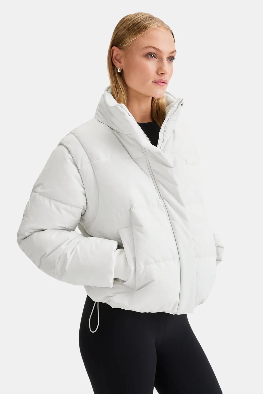 STORM MULTIWAY 3-IN-1 PUFFER JACKET - COCONUT MILK