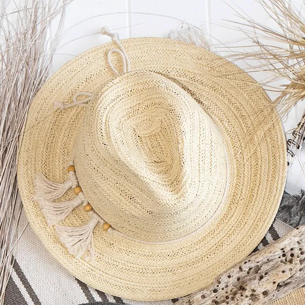 Sundaise Emily Mid Brim Hat - Natural