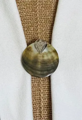 Sweater Clips Mother of Pearl Sea Shell Cardigan Clasp Sweater Clip Sweater Guard Shawl Pin Jewelry Gift for Mom Gifts for Her