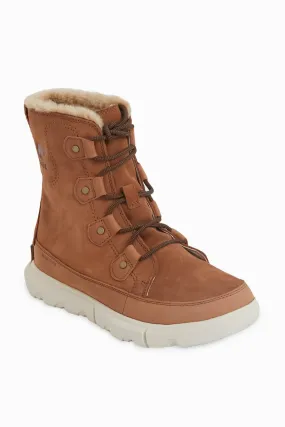 Tan Velvet Explorer II Joan Boots