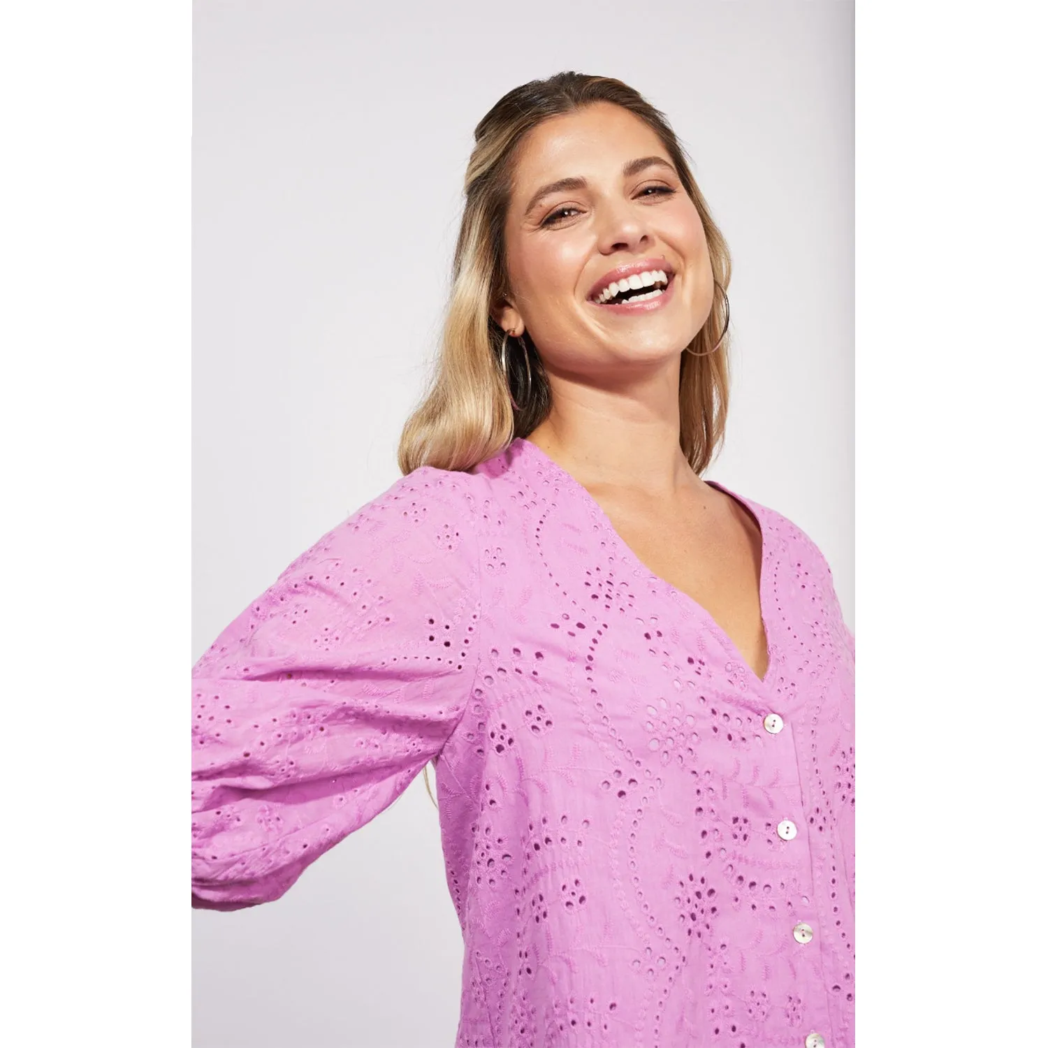 Top Naxos Blouse - Lilac