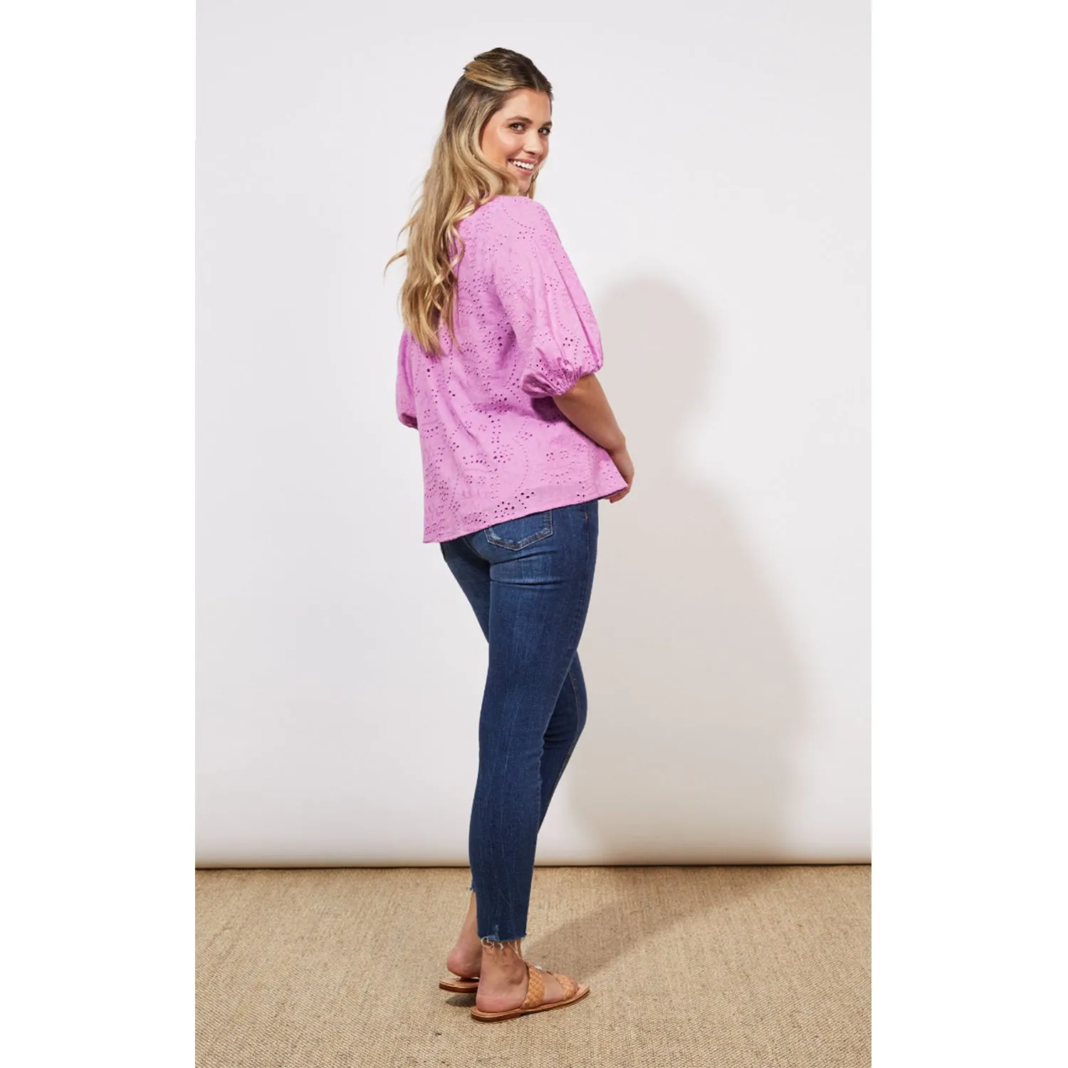 Top Naxos Blouse - Lilac