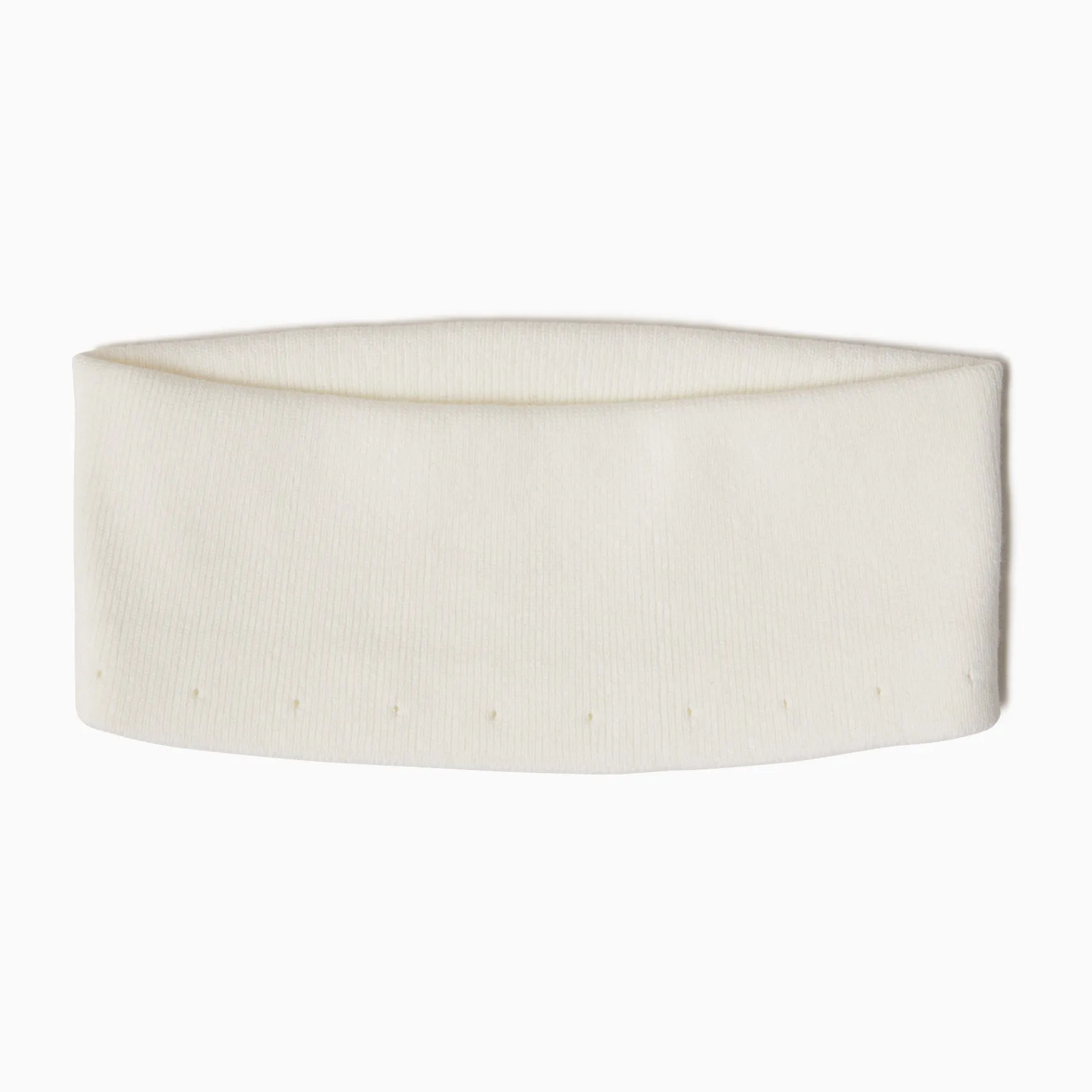 TYPE-1 Knit Organic Cotton Turtle Neck Collar Part (White)