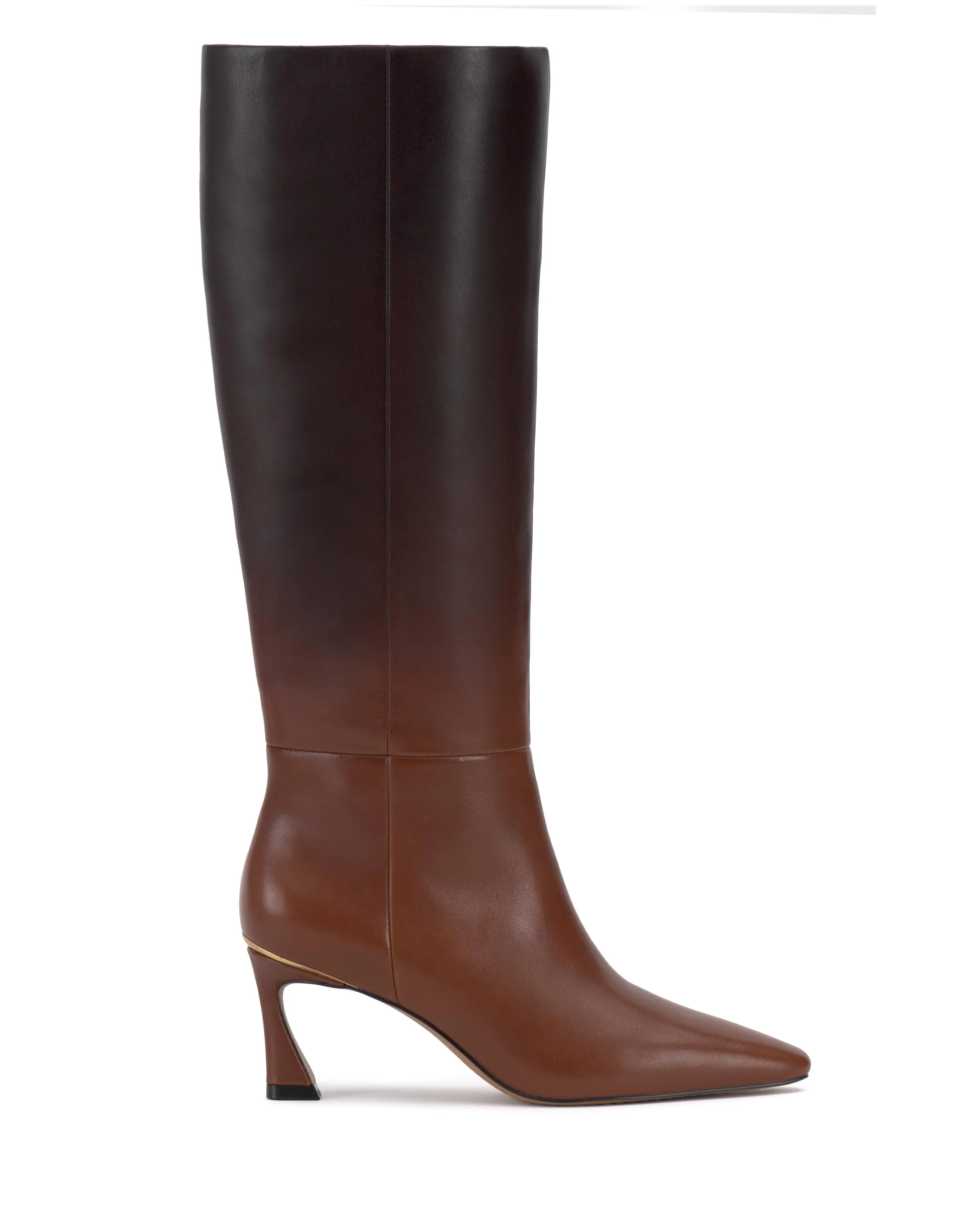 Vince Camuto SUTTON1 NARROW CALF CHOCOLATE FADE/DEGRADE BURNI