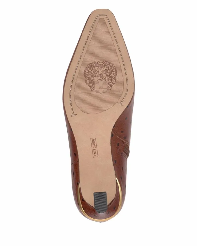 Vince Camuto SUTTON2 WIDE CALF WHISKEY/SPECKLED OSTR